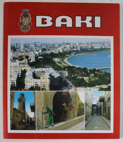 BAKI  (BAKU ) , ALBUM DE PREZENTARE IN LIMBILE AZERA , RUSA SI ENGLEZA , ANII  ' 90
