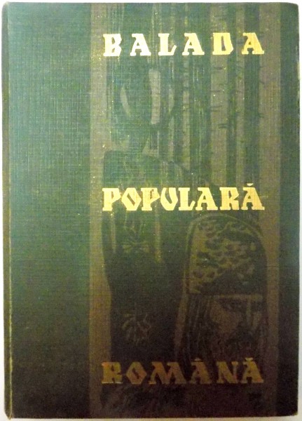 BALADA POPULARA ROMANA de GHEORGHE VRABIE , 1966 , DEDICATIE *