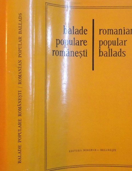 BALADE POPULARE ROMANESTI de LEON D. LEVITCHI , ANDREI BANTAS , 1980