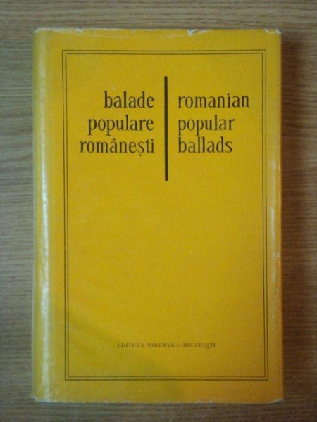 BALADE POPULARE ROMANESTI de LEON D. LEVITCHI ... W.D. SNODGRASS , 1980