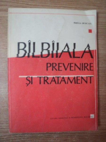 BALBAIALA PREVENIRE SI TRATAMENT de EMILIA ROSCAIU , Bucuresti 1983