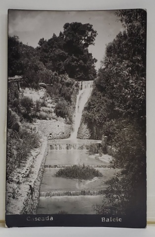 BALCIC , CASCADA , FOTOGRAFIE TIP CARTE POSTALA , 1931