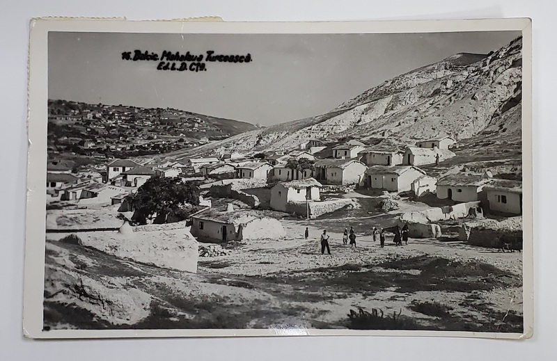 BALCIC , MAHALAUA TURCEASCA , FOTOGRAFIE TIP CARTE POSTALA , 1938