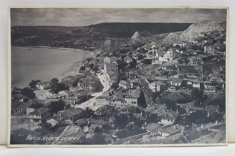 BALCIC , VEDERE GENERALA , FOTOGRAFIE TIP CARTE POSTALA, FOTO . M. VESA , 1936