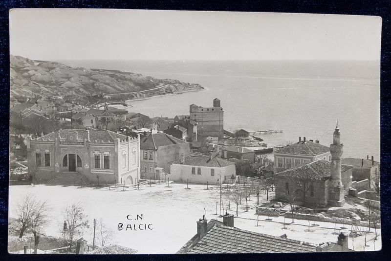 BALCIC  - VEDERE GENERALA INSPRE MARE , CARTE POSTALA ILUSTRATA , MONOCROMA, CIRCULATA , DATATA 1935