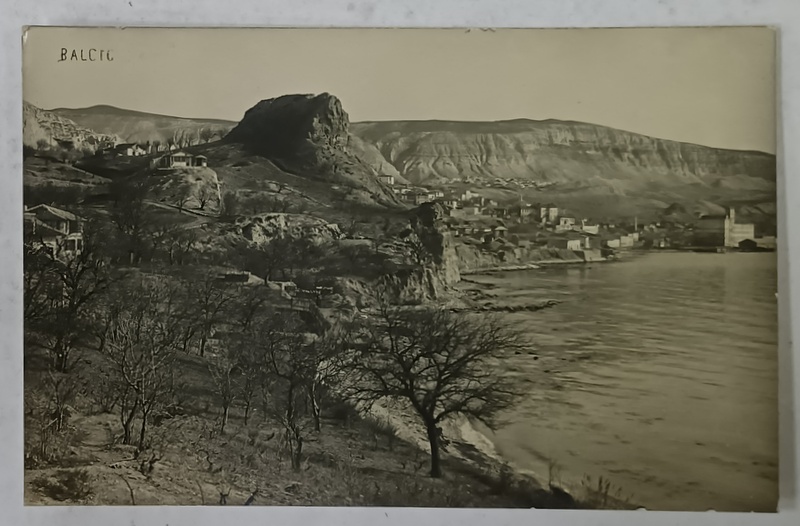 BALCIC , VEDEREA CASELOR DE PE TARM , CARTE POSTALA , INTERBELICA