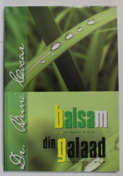 BALSAM DIN GALAAD de Dr. BUNI COCAR , 2006