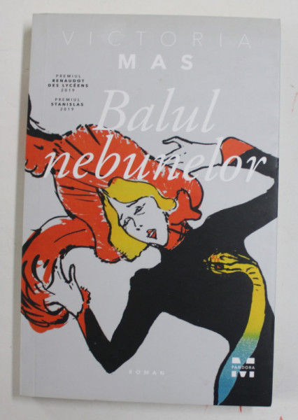 BALUL NEBUNELOR de VICTORIA MAS , roman , 2020