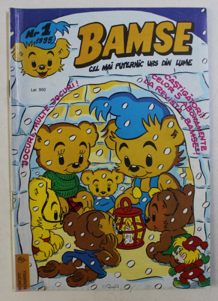 BAMSE , CEL MAI PUTERNIC URS DIN LUME , NUMARUL 1, 1995