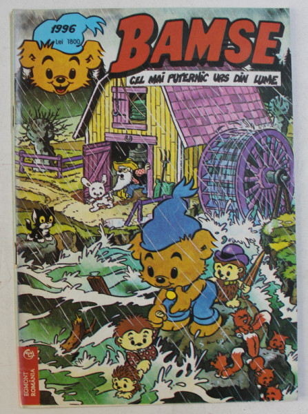BAMSE , CEL MAI PUTERNIC URS DIN LUME , NUMARUL ? , 1996