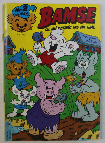 BAMSE , CEL MAI PUTERNIC URS DIN LUME , NUMARUL 2 , 1995
