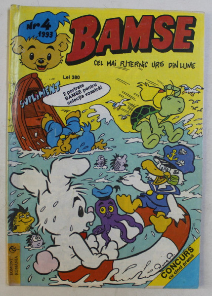 BAMSE , CEL MAI PUTERNIC URS DIN LUME , NUMARUL 4 , 1994