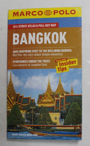 BANGKOK - A MARCO POLO GUIDE , WITH STREET ATLAS & PULL - OUT MAP , 2013