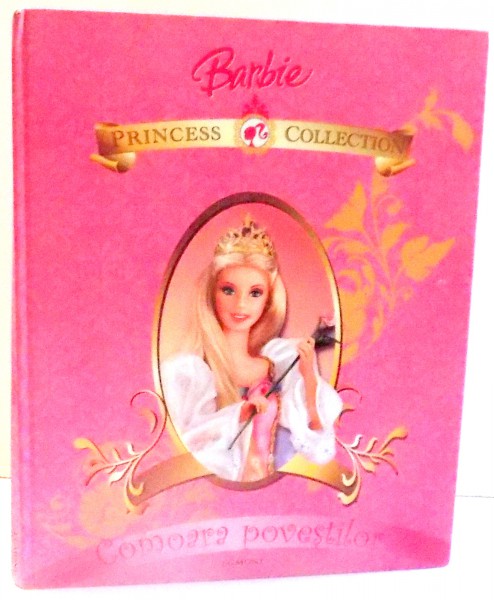BARBIE PRINCESS COLLECTION, COMOARA POVESTILOR de ALOMA CIOMAZGA , 2008 * MICI DEFECTE