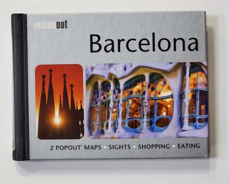 BARCELONA - INSIDEOUT - 2 POPOUT MAPS , 2009