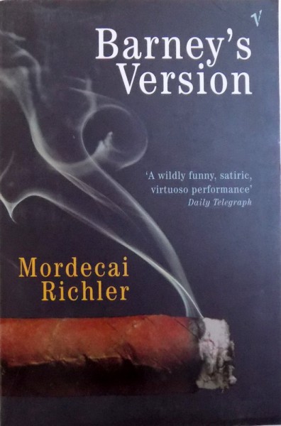 BARNEY ' S VERSION by MORDECAI RICHLER , 1998