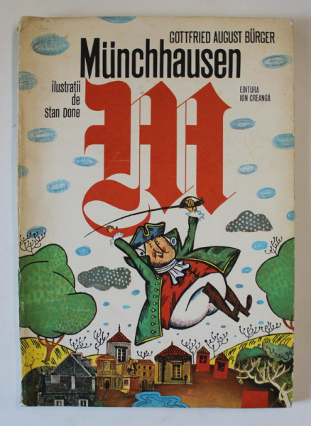 BARONUL MUNCHHAUSEN de GOTTFRIED AUGUST BURGER , 1977 * EDITIE BROSATA