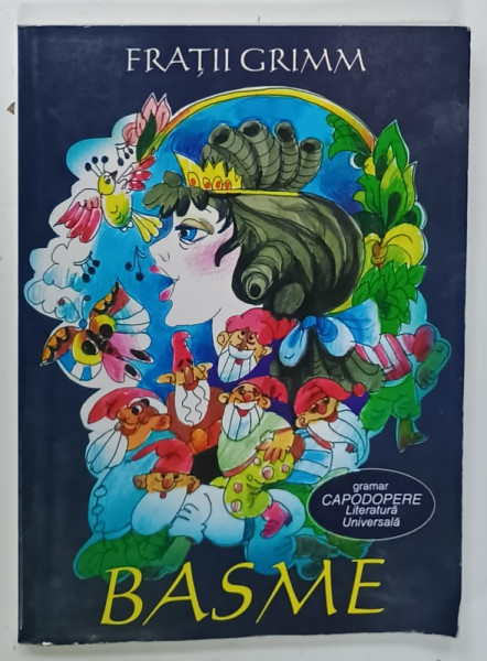 BASME de FRATII GRIMM , traducere de DAN FAUR , 2008, COPERTA BROSATA , PREZINTA  URME DE UZURA
