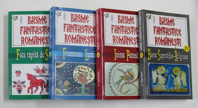 BASME FANTASTICE ROMANESTI , culegere de I. OPRISAN , VOLUMELE I - IV , 2004 - 2005