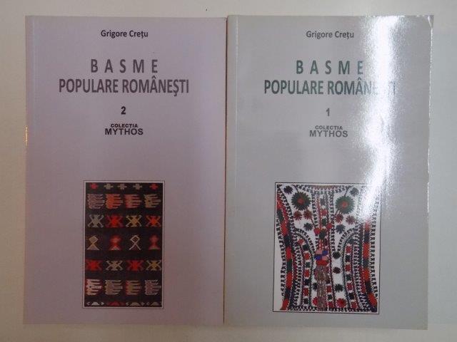 BASME POPULARE ROMANESTI , VOL I - II de GRIGORE CRETU , 2010