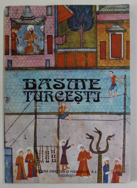 BASME TURCESTI , EDITIE IN ROMANA SI TURCA,TIPARITA FATA / VERSO , 1995