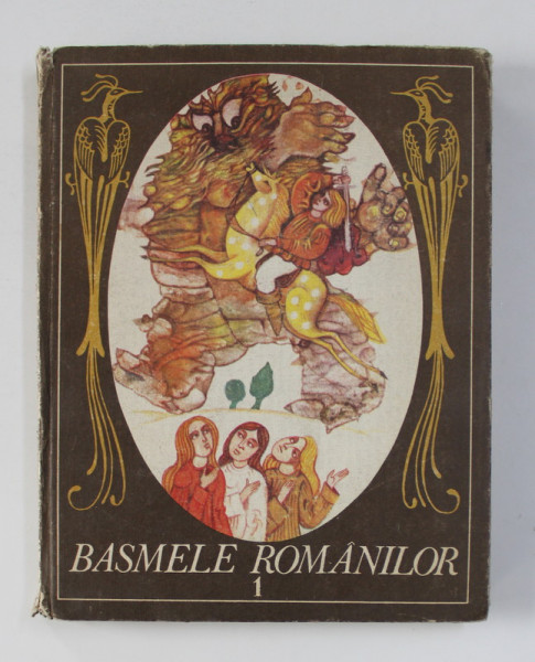 BASMELE ROMANILOR , coperta si ilustratii de DONE STAN , 1984