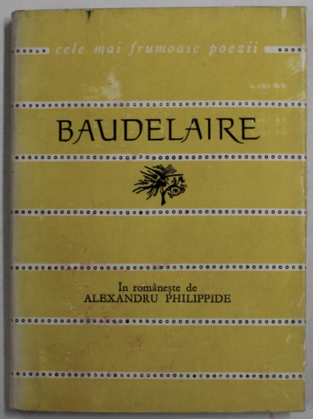 BAUDELAIRE - VERSURI , desen de TH . PALLADY , 1965