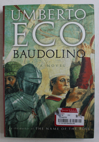 BAUDOLINO - novel by UMBERTO ECO , 2002