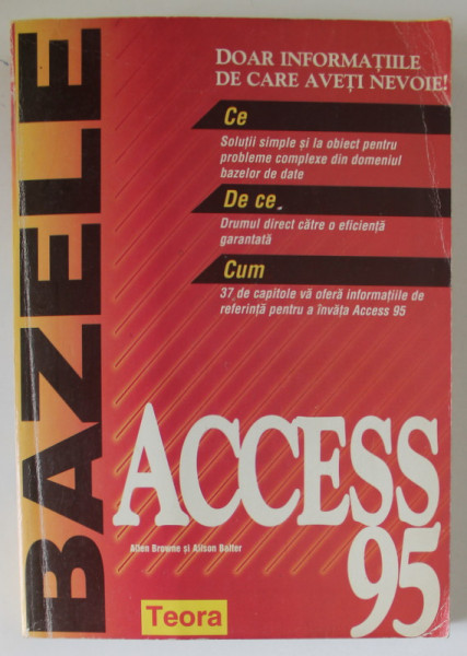 BAZELE ACCESS  '95 de ALLEN BROWNE si ALISON BALTER , 1996