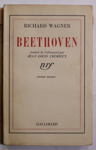 BEETHOVEN by RICHARD WAGNER , 1937