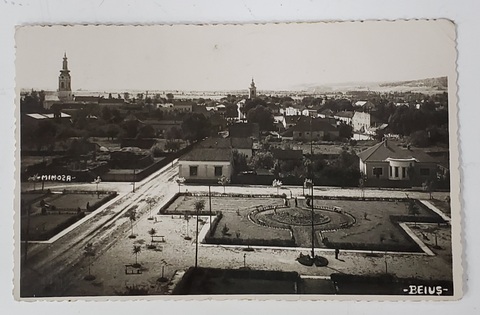 BEIUS , VEDERE GENERALA , CARTE POSTALA , 1937