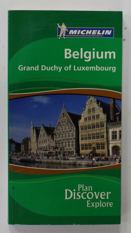 BELGIUM - GRAND DCUHY OF LUXEMBOURG - PLAN DISCOVER EXPLORE by DAVID BRABIS , GUIDE MICHELIN , 2007
