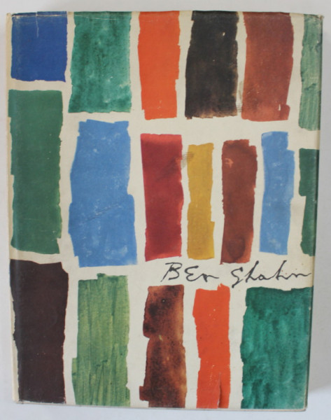 BEN SHAHN di  JAMES THRALL SOBY , ALBUM DE ARTA , TEXT IN LIMBA ITALIANA , 1963