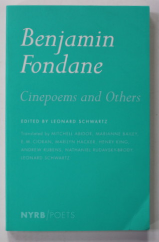 BENJAMIN FONDANE - CINEPOEMS AND OTHERS , 2015