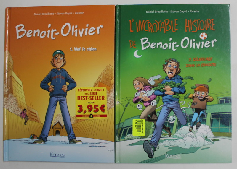 BENOIT - OLIVIER par DANIEL BROUILLETTE ...ALCANTE  , VOLUMELE I - II , 2015-2016 , BENZI DESENATE