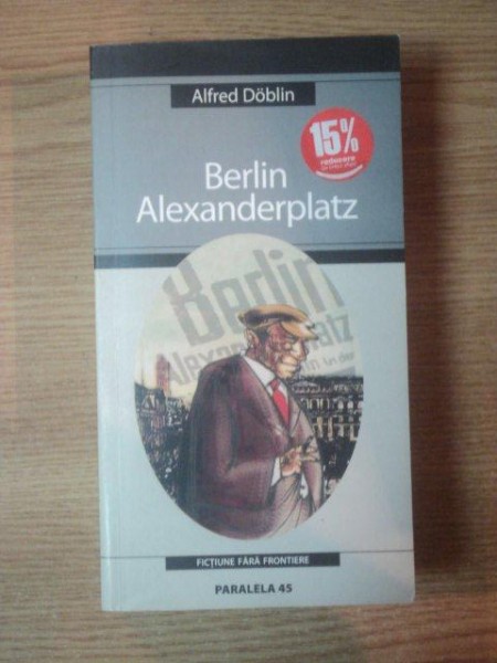 BERLIN ALEXANDERPLATZ de ALFRED DOBLIN