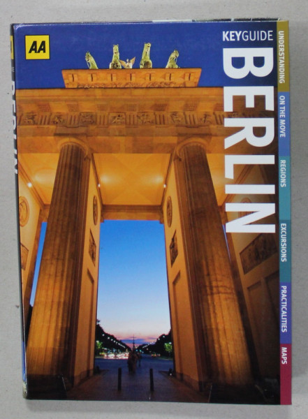 BERLIN , KEY GUIDE , AA ,TEXT IN LIMBA ENGLEZA ,  2009