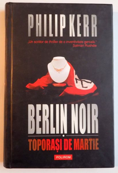 BERLIN NOIR , TOPORASI DE MARTIE de PHILIP KERR , 2007