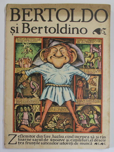 BERTOLDO SI BERTOLDINO , POVESTE POPULARA ITALIANA , ilustratii de SILVIU BAIAS , 1984