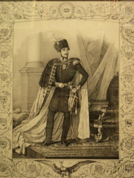 Bibescu Voda, Lithografie 1843