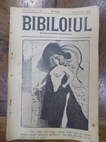 Bibiloiul, Revista Umoristica Anul I, Nr. 26, 5 Noembrie 1905