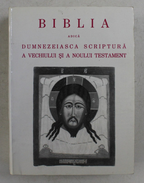 BIBLIA ADICA DUMNEZEIASCA SCRIPTURA A VECHIULUI SI NOULUI TESTAMENT , TIPARITA IN ITALIA , 1990