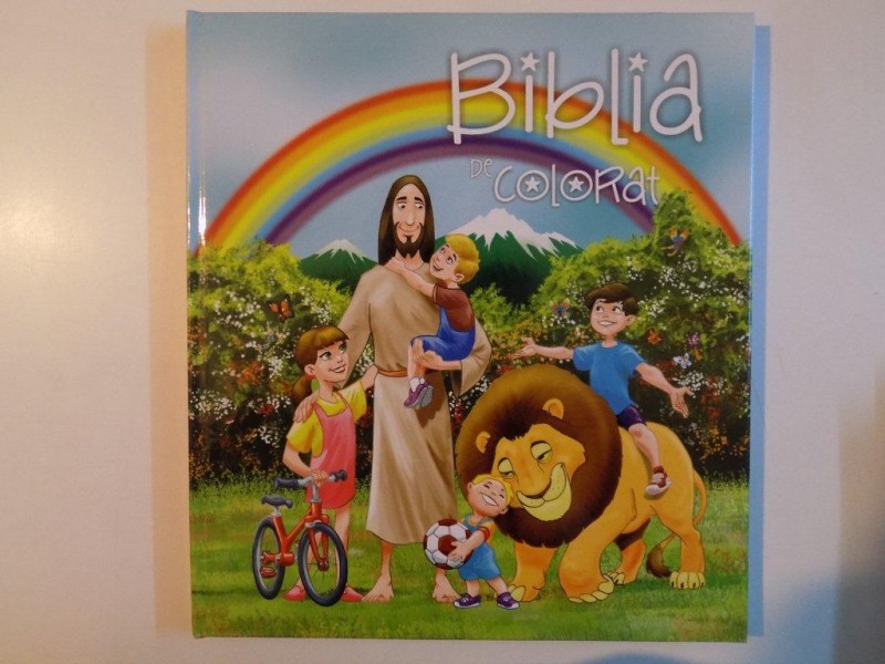 BIBLIA DE COLORAT ILUSTRATA de ADRIAN BARBU , 2012