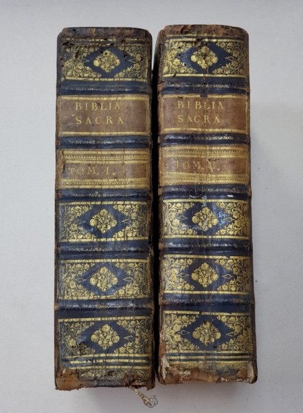 BIBLIA SACRA VULGATAE EDITIONIS SIXTI V &amp;amp;amp; CLEMENTIS VIII, JO BAPTISTA DU HAMEL, VENETIA 1760. BOGAT ILUSTRATA CU GRAVURI