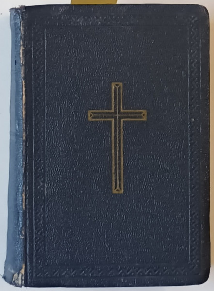 BIBLIA SAU SFANTA SCRIPTURA A  VECHIULUI SI NOULUI TESTAMENT , 1938 , PAGINA DE TITLU  CU DEFECTE
