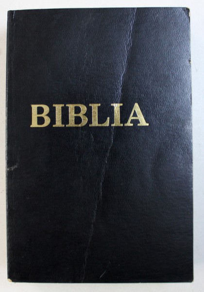 BIBLIA SAU SFANTA SCRIPTURA A VECHIULUI SI NOULUI TESTAMENT - CU TRIMETERI , 1990