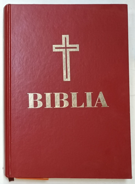 BIBLIA SAU SFANTA SCRIPTURA , TIPARITA CU ...APROBAREA SFANTULUI SINOD , 2013