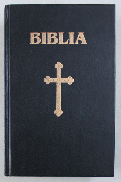 BIBLIA SAU SFINTA SCRIPTURA A VECHIULUI SI NOULUI TESTAMENT , CU TRIMITERI , 1994
