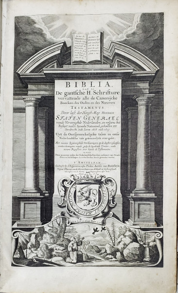 BIBLIA, VECHIUL SI NOUL TESTAMENT - AMSTERDAM, 1661