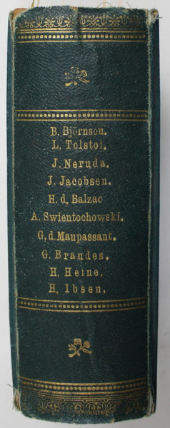 BIBLIOTECA DE POPULARIZARE PENTRU LITERATURA , STIINTA SI ARTA , COLIGAT DE 9 CARTI , AUTORI STRAINI , 1895 - 1896 , FORMAT REDUS